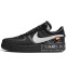 Кроссовки мужские Nike Air Force Low Off White Cone Black