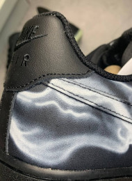 Кроссовки Nike Air Force 1 Low Skeleton Halloween Black живое фото 4