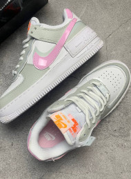 Кроссовки Nike Air Force 1 Shadow Photon Dust Pink Foam живое фото 2