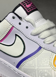 Кроссовки Nike Air Force 1 Low Day of Dead живое фото 3