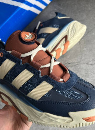 Кроссовки Adidas Niteball Cream Navy живое фото 3